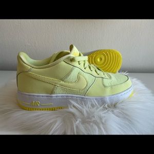 Sneakers Nike Air Force 1 yellow color size 39-40 wore one time
